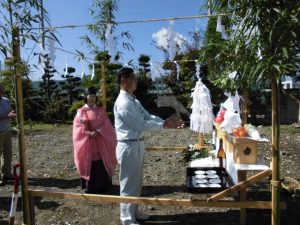 花岡邸地鎮祭2